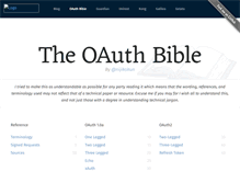 Tablet Screenshot of oauthbible.com